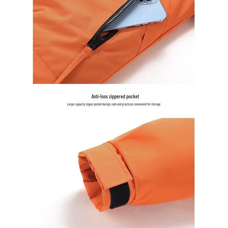 Jeanswest Men's Outdoor Fleece Lined Hooded Jacket