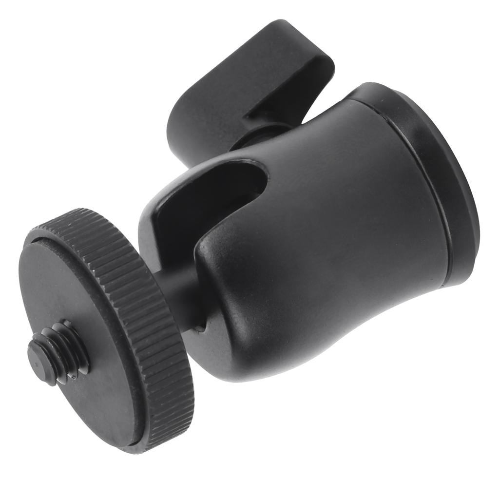 14in Screw Small Aluminum Alloy Photography Ball Head Compatible for Tripod Camera