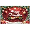 Christmas Decoration Banner Candy Cane Decor New Year Decoration Banner Happy New Year Banner Snowflake Pattern For Holiday