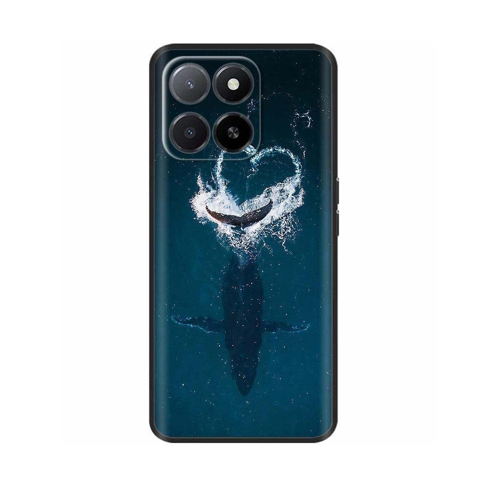 Für Honor X5B Plus Hülle Für Honor X5b 2024 Stoßfest Weiches TPU Silikon Handyhülle Für honorX5B X 5b Capa Cartoon Matt Bumper
