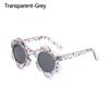 Favors Kids Sunglasses Flower Shaped Sunglasses for Toddler Girls Boys Round Flower Sunglasses