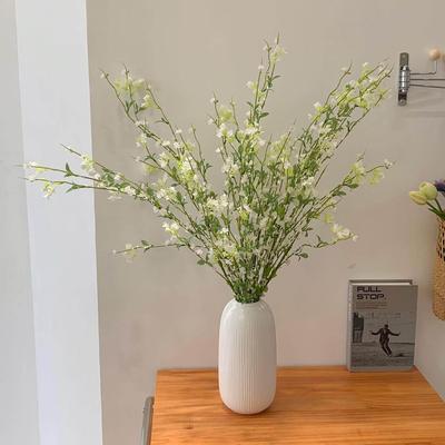 Snow Willow Hochwertiges künstliches Blumengesteck für den Esstisch