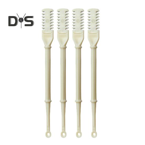 

4 шт., триммер для волос в носу, двухсторонние лезвия, инструмент для удаления волос в ноздрях, вращающаяся машинка для стрижки волос в носу для мужчин и женщин, ручная машинка для стрижки волос в носу 4pcs бежевый