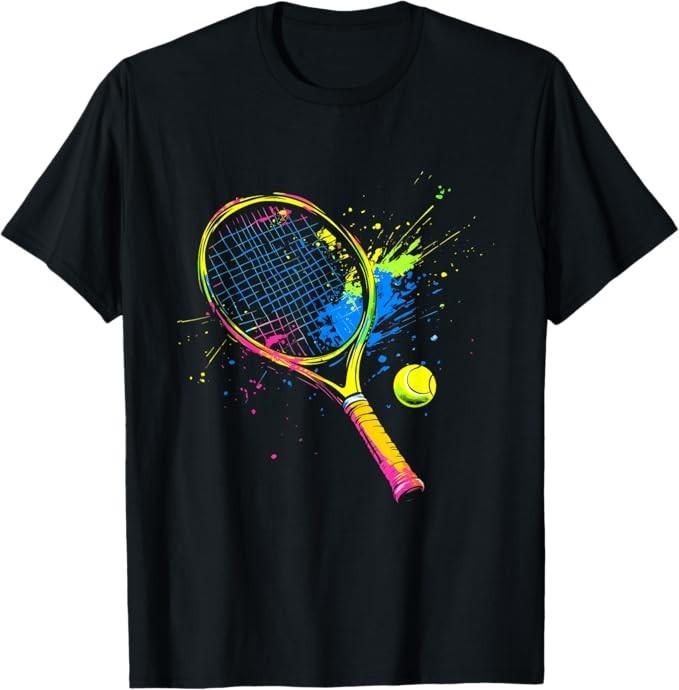 Colorful Tennis T-Shirt