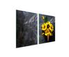 Glass Protective Plate for the Stove 2x45x52 Flower