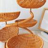 Spacious Snacks And Bread Holder Rattan Plastic Holder for Fruit and Sweet