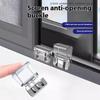 Window Rail Fixing Safety Clip, Screen Window And Door Safety Plug Heavy-Duty Sliding Window Lock, Screen Fixing Clip,