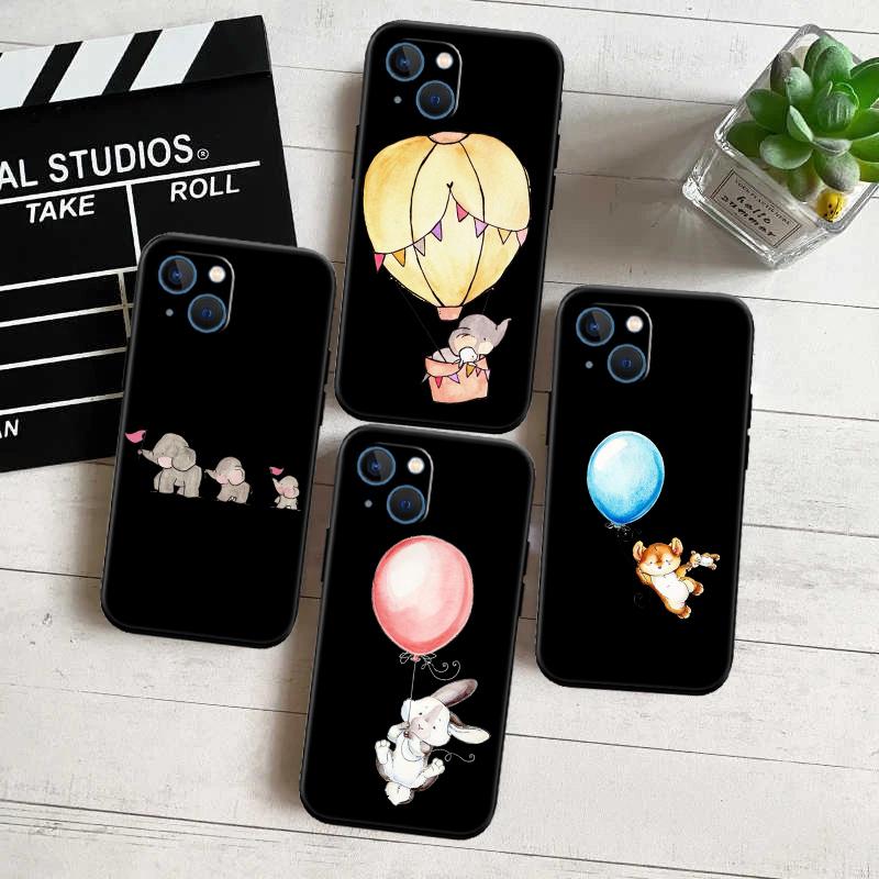 BH7 Balloon animal Elephant pig New High-End Shell Phone Case for Redmi Note 10 11 12 Pro Max 10S 10C 10T 11A 11S 12S 12C