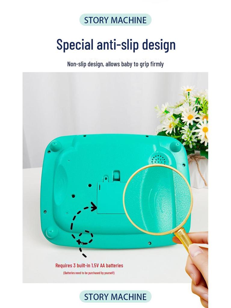 Cross-Border Multifunctional English Learning Machine for Children - Large Educational Toy for Early Education and Reading Skills.