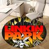 Merchandise Bandă Linkin Park Covoraș pentru scaun Covor rotund-Covor de birou, Lavabil la mașină, Antiderapant, Potrivit pentru camere de zi, Dormitoare
