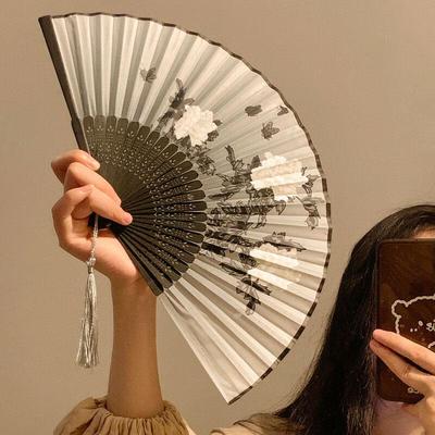 LIEI New Chinese Style Bamboo Folding Fan