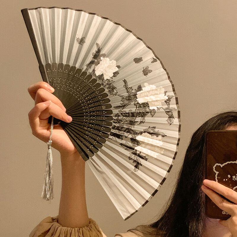 LIEI New Chinese Style Bamboo Folding Fan