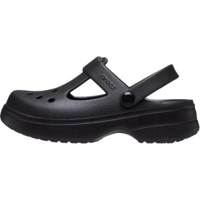 K Classic Clog Sandálias Confortáveis Macias Antiderrapantes Duráveis de Cano Baixo Sandálias Infantis Preto 210615-001