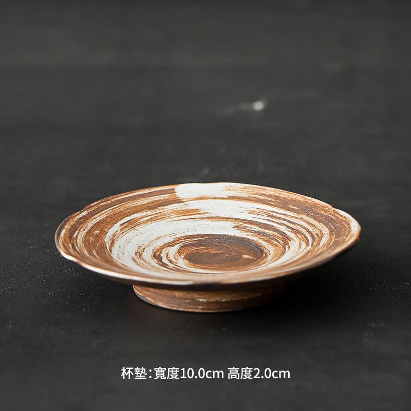 

Ретро Керамика ручной работы на дровах Антикварная мастерская чашка Дегустация чая Набор для чая Кунг-фу Грубая керамика Большая чаша Пиала Гравировка