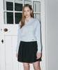 Belloel Deep Collar Knit Sky
