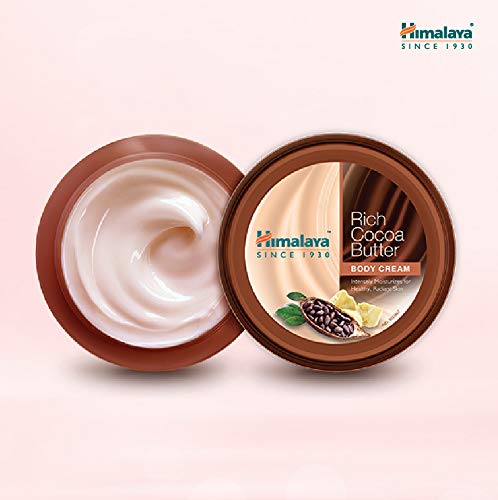 Himalaya Rich Cocoa Butter  Body Cream For Women, 200ml Hydrating Moisturizer For Soft Smooth Skin All Day