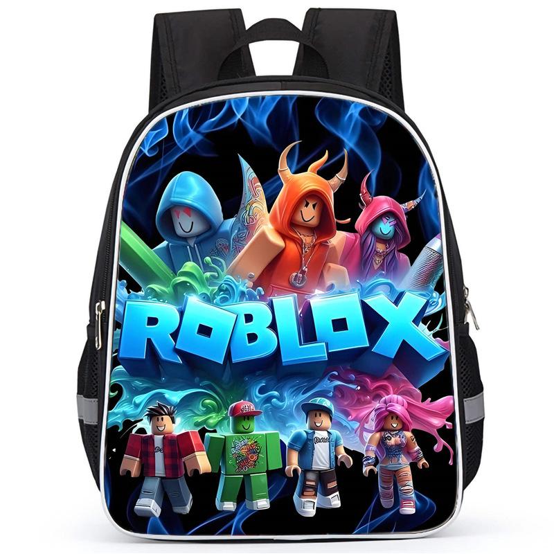 2026 new Roblox comfortable backpack with high-definition printed casual lightweight backpack