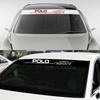 Car Exterior Front Window Sticker Windshield Sport Decals for Volkswagen VW POLO Logo Badge Vinyl Film Waterproof AccessoriesZH0