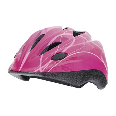 Casque de vélo junior SAGISAKA, Modèle standard, 46405, Rose Line, Taille M, 52-56cm (20,6-22,2 pouces)