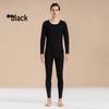 Men's Autumn Pure Cotton Thermal Set: Long Johns & Base Layer Shirt
