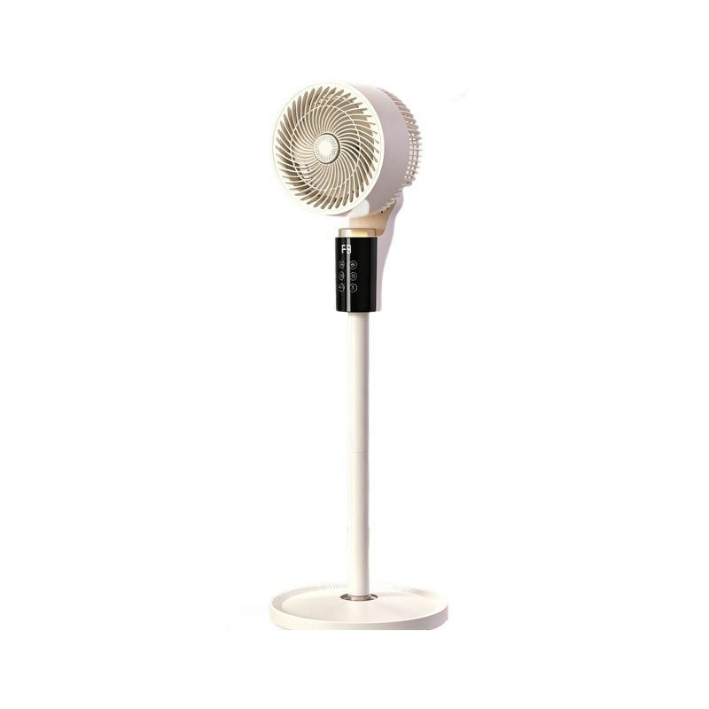 Smart Voice-Controlled Air Circulator Fan - High-Power Vertical Floor Fan with Remote Control