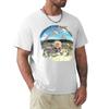 ELP Pirates 77 Tour Shirt Recreation Print TShirt Simple Line Art Print Tee