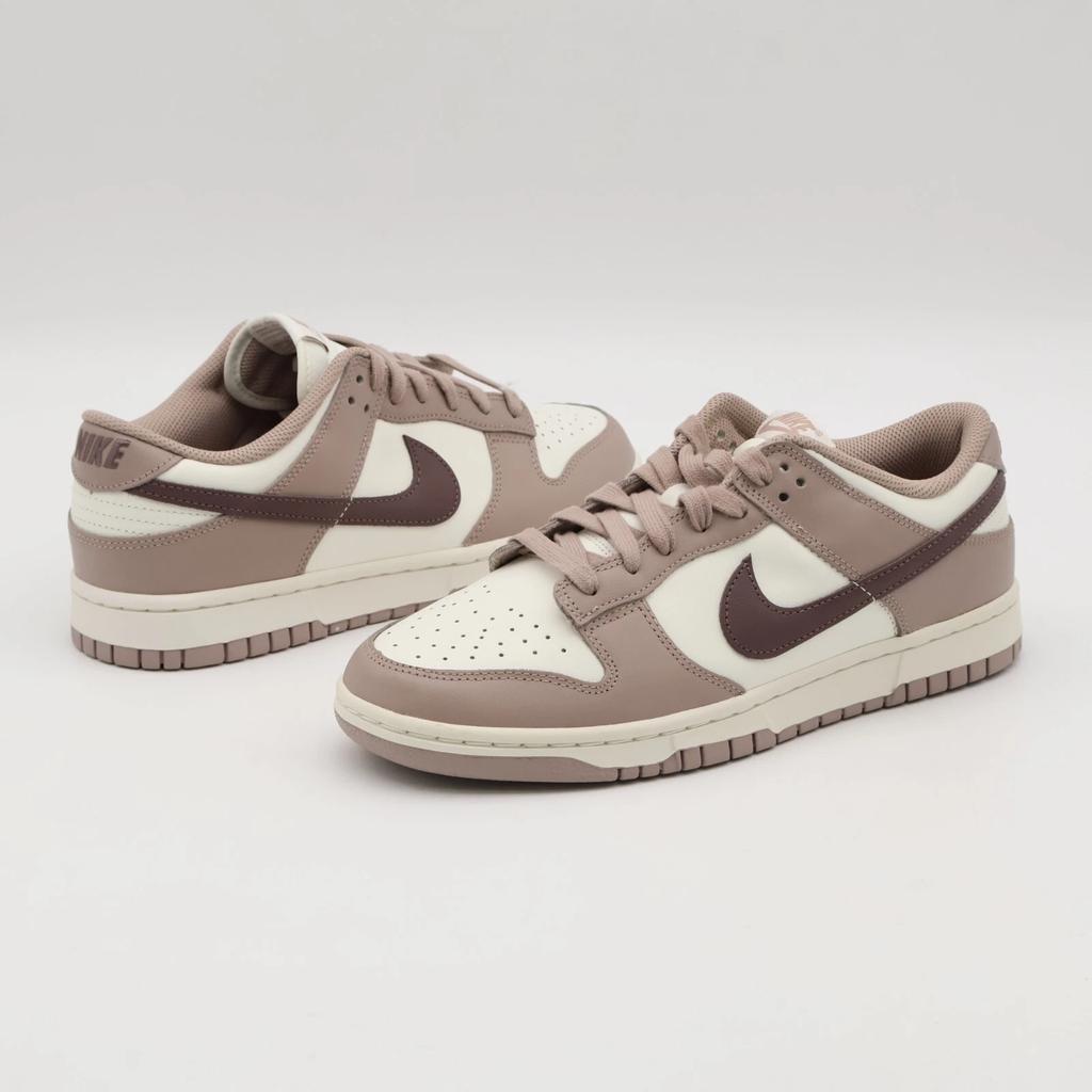 DD1503-125 Nike Dunk Low Diffused Taupe Sail Plum Eclipse (Women's)