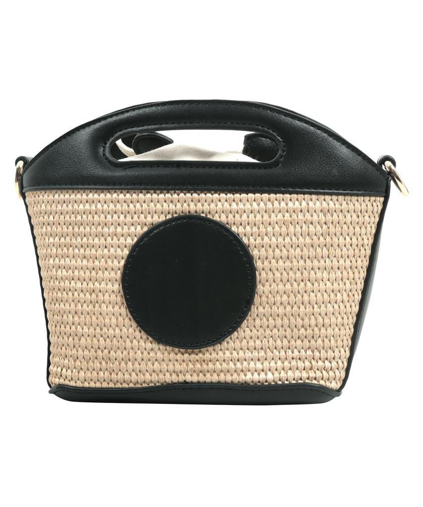 Kobe Lettuce Basket Drawstring Shoulder Mini Summer Yukata Bag Free Black Bag, Bag, Bag, Bag, Women's, Bag, [B1615], Size,