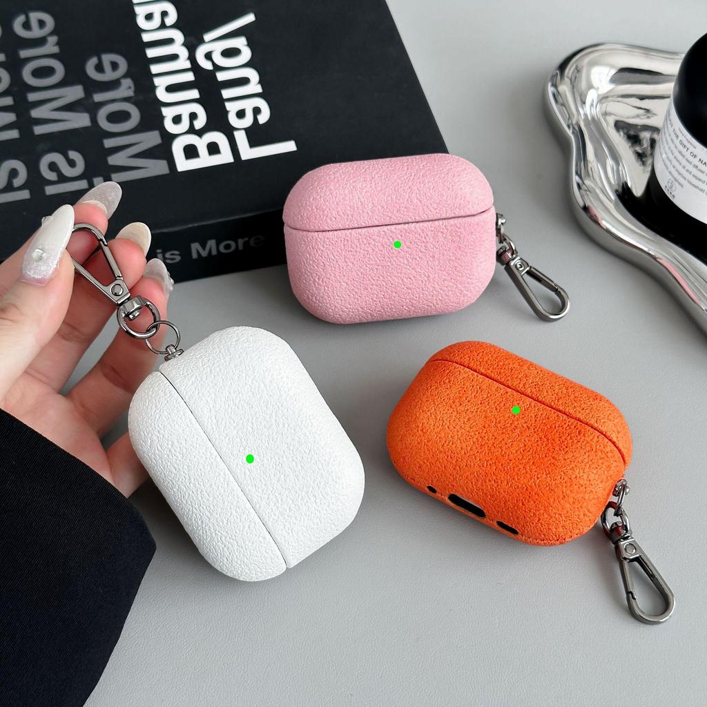 Apple AirPods Pro Protective Case with March Pit Texture, Compatible with 2nd, 3rd, 4th Gen - Hard Shell Bluetooth Earphone Cover.