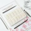 Stereoscopic Design Silicone Nail Mold Nonstick Surface 3D Nail Decoration Mold  Home Manicure