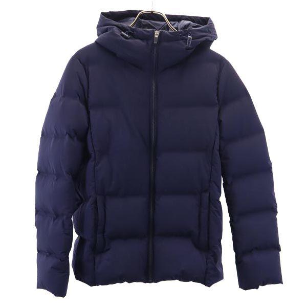 UNIQLO seamless Down jacket L Navy hood Women Used