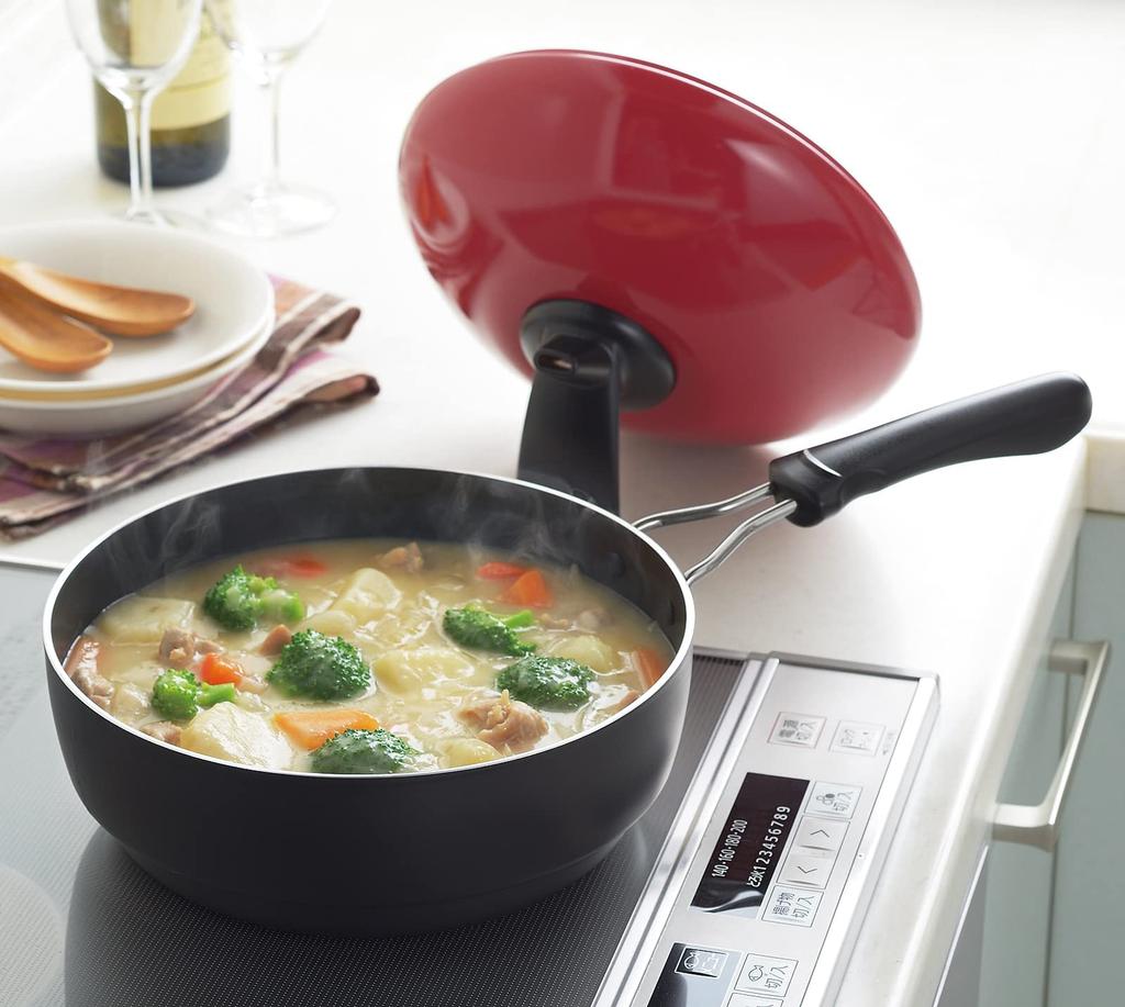 Maron Frying Pan 24cm NEW Maron Pan Red MR-003