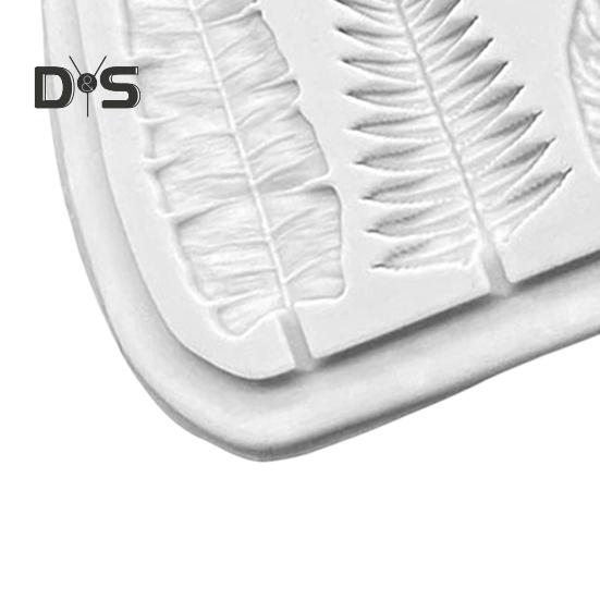 Food Grade Dessert Mold Heat Resistant Silicone 3D DIY Leaf Shaped Cake Dessert Mold Decoration Kitchen Supplies