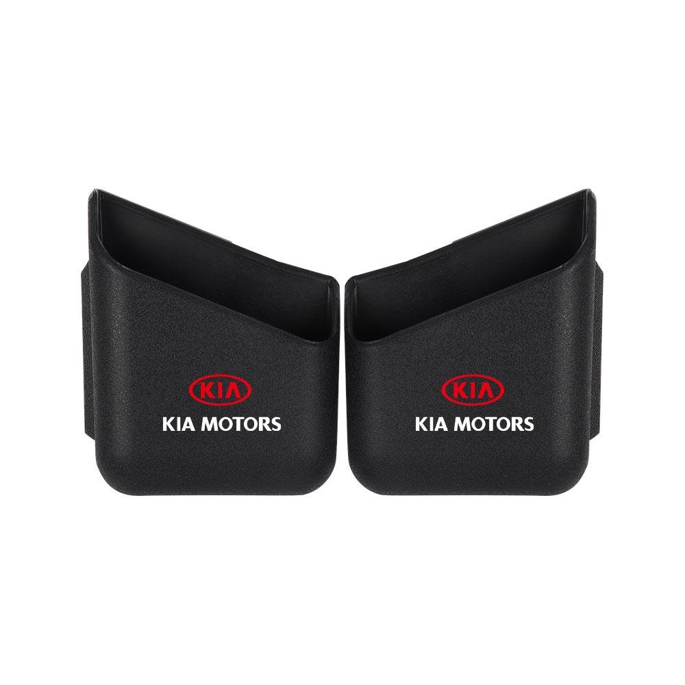 

2026 Горячая Наклейка на Автомобиль 2 шт. Пластиковый Органайзер-Контейнер для Хранения в Автомобиле Держатель для Мусора Автоаксессуары Для Kia Sportage 3 Rio K2 Ceed Ca