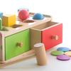 Montessori Wooden Sorting Stacking Toy for Kids Drawer Box Busy Board Matching Game Color Shape Sorting Toys Fine Motor Sensory