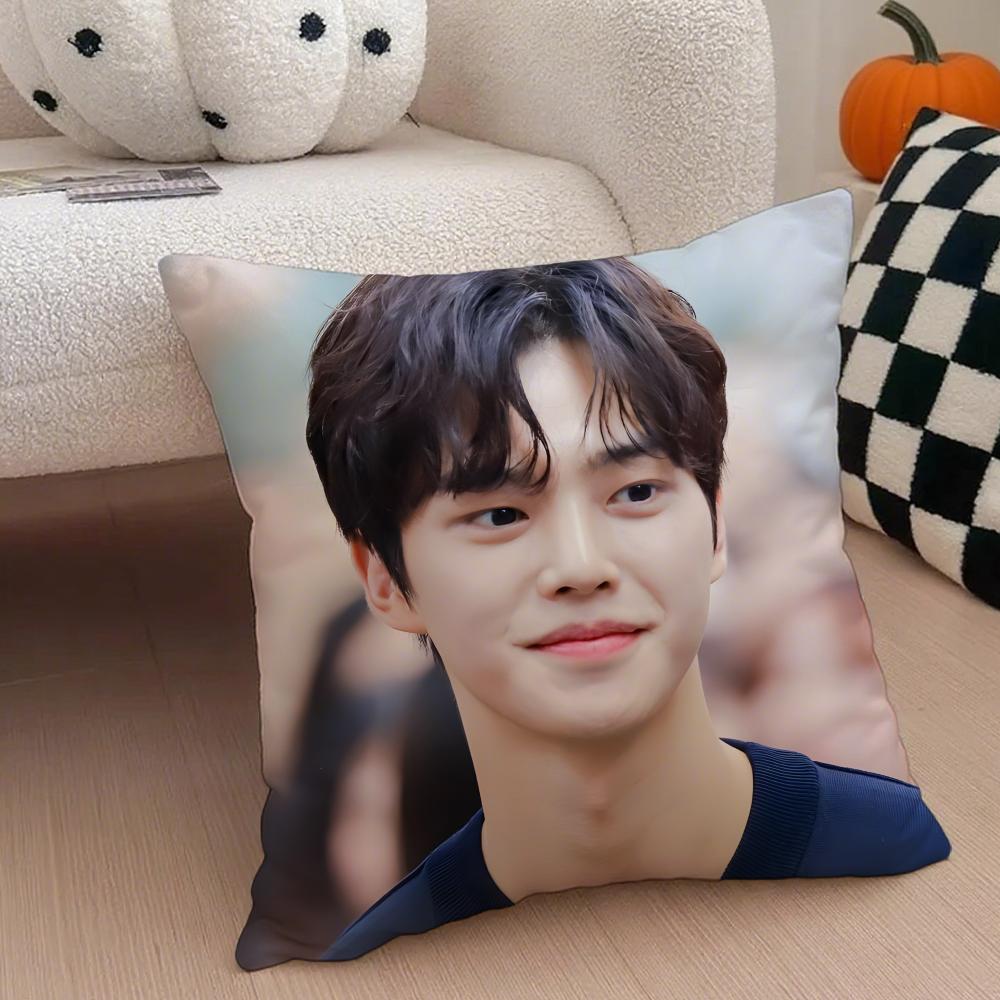 

Handsome Charming Korean Actor SSong Kang Cushion Cover Throw Pillow Cover Hidden Button Durable Polyester Chair Cushion 30x30cm