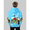 New Anime Hoodie, Cartoon Children's Clothing for Boys and Girls, Long-sleeved Autumn Clothing, Suitable for Children Aged 5-14