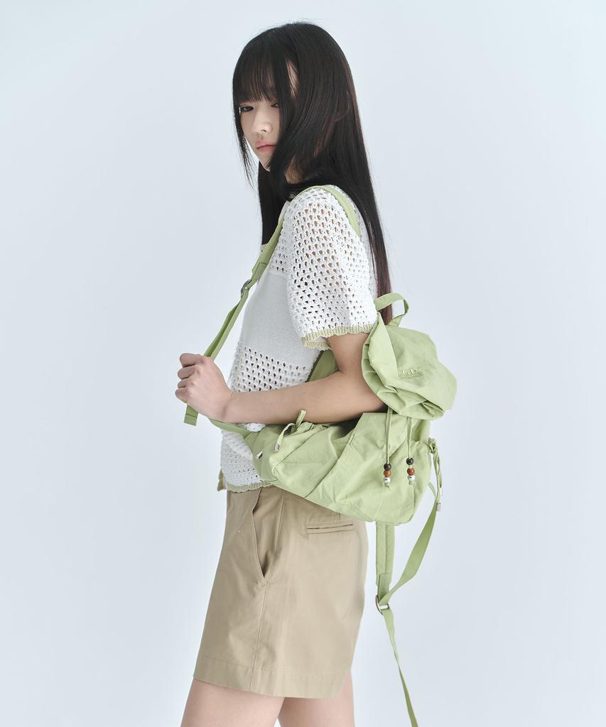Cgp Nylon Mini Backpack - Lime
