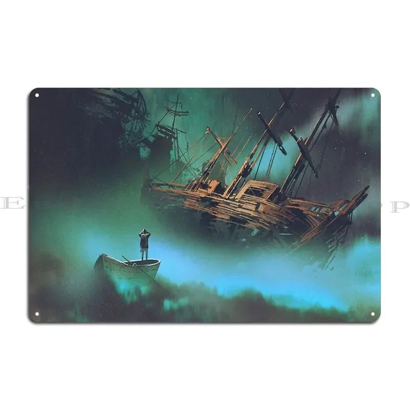 The Bermuda Victims Metal Sign Bar Bar Cave Living Room Character Garage Tin Sign Poster 20x30cm(7.8x11.8inch)