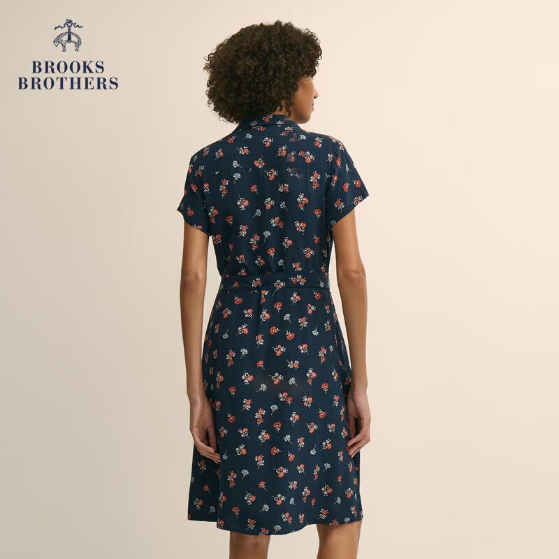

Brooks Brothers Women s Floral Lapel Waist Dress L