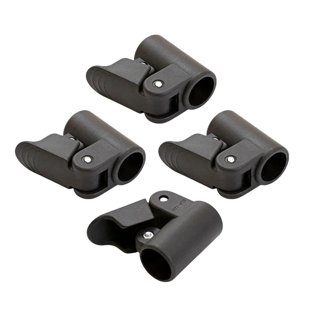 4Pcs Outdoor Tent Camping Clamp Clip Tent Tighten Clip Tent Clamp Tent Connector Watertight Tarps Clip for Camping Tent