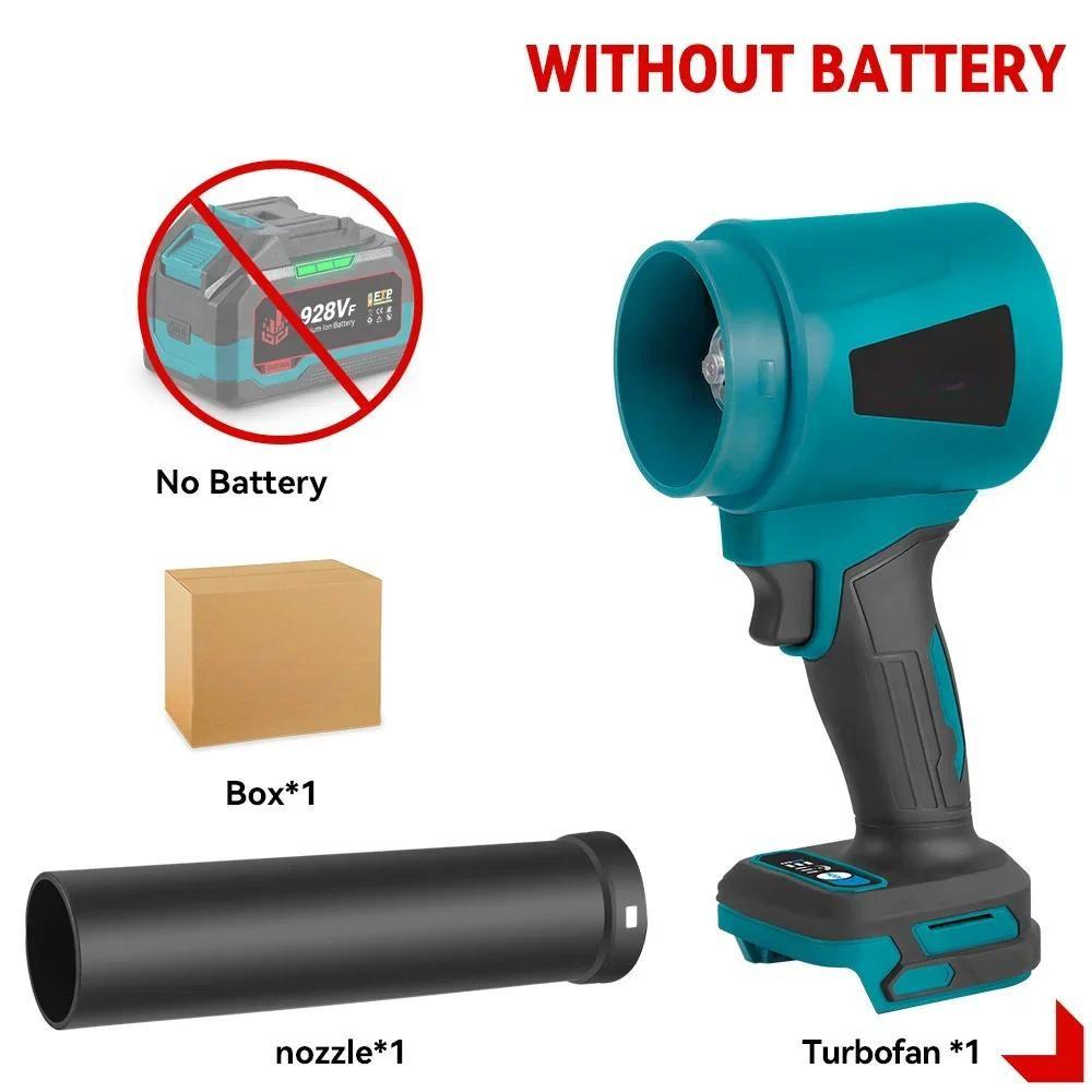 300000RPM Portable Handheld Leaf Blower 400M/S Jet Fan Dust Blowing Power Tool Brushless Electric Turbo Blower