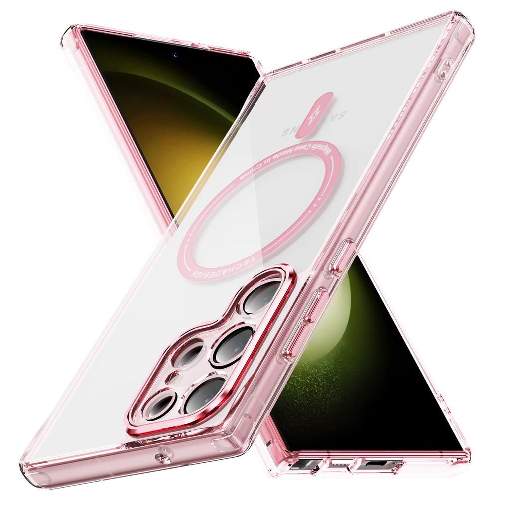 Applicable to Samsung Samsung S26Ultra Phantom Magnetic Mobile Phone Case S25Ultra Transparent S24Ultra Protective Case