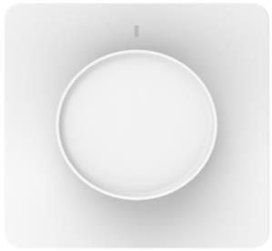 RSH Tuya ZigBee Smart Dimmer Light Switch Smart Home Rotary/Touch Dimmable Wall Push Button Switches (as the picture,86*86*43mm&Eu Standard)