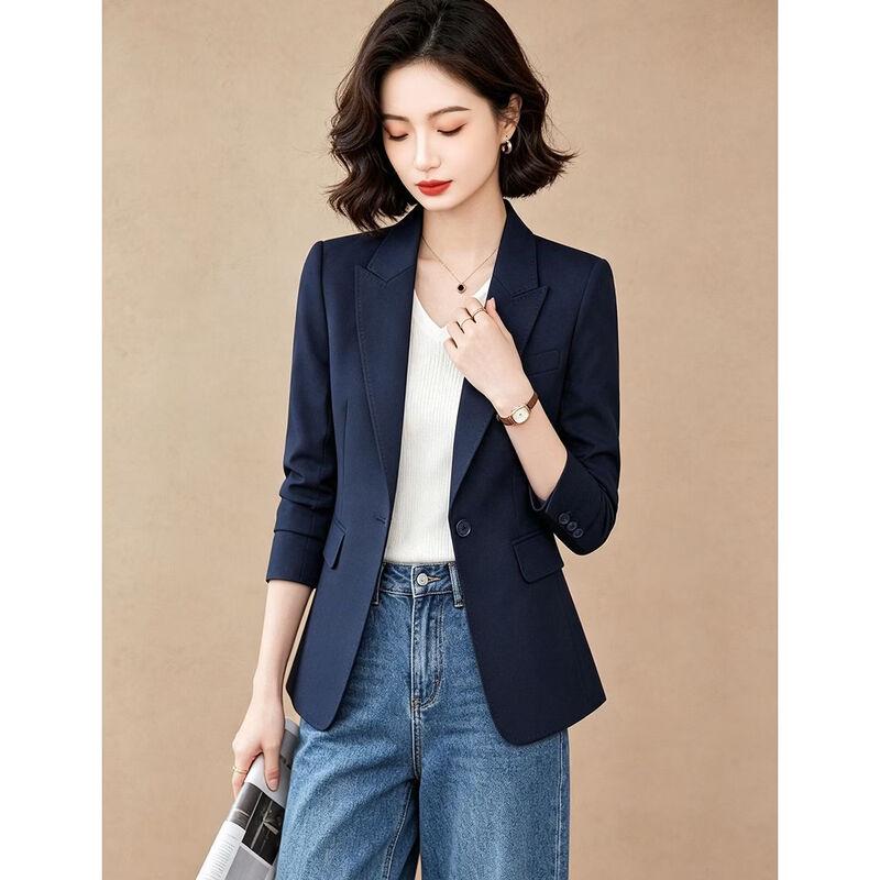 EST+II Women's Single Button Slim-Fit Blazer