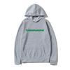 Unisex Letter Print Fleece Hoodie - Autumn/Winter Collection