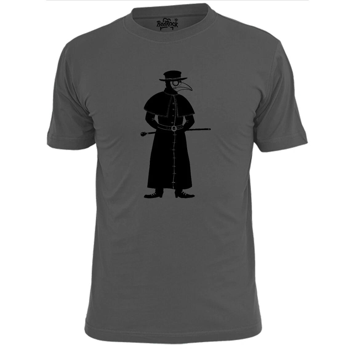 Mens Plague Doctor (3) T shirt Bubonic Black Death Physician M