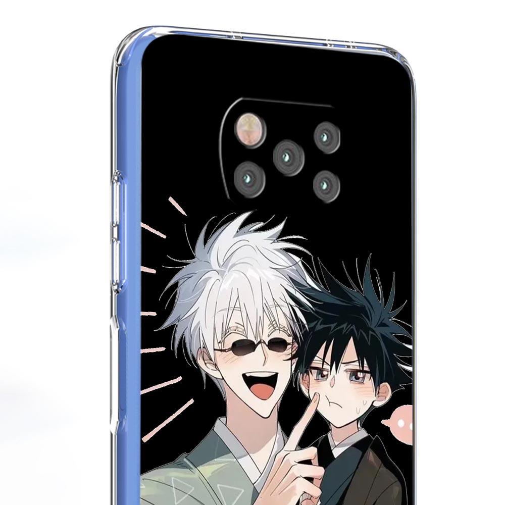 Fashion Jujutsu Kaisen Cool Phone Case For Xiaomi Poco X3 NFC F3 M3 X4 M4 Pro 5G Mi 11 Lite Ultra 11T 11X 12 12T Pro 11i Cover