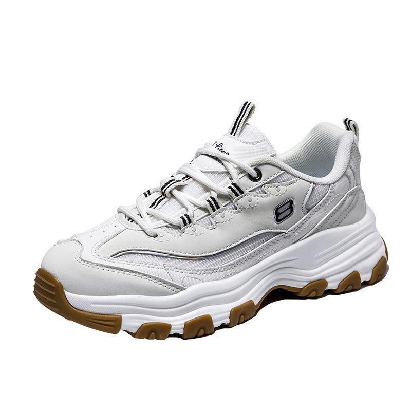 Classic Color Matching Trendy Heightening Casual Versatile Light Bottom Rebound Pixel Bottom Dad Shoes Casual Shoes Heightening Couple Shoes