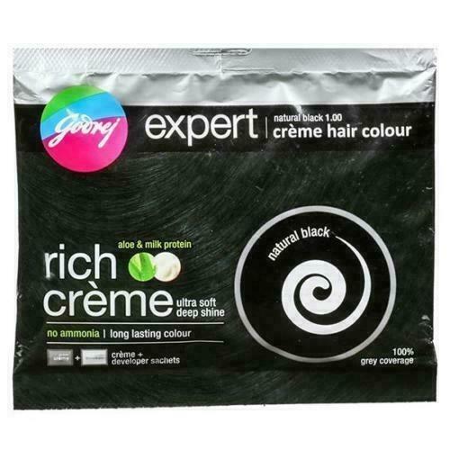 

Godrej Expert Hair Colour Natural Black Crme GG705.3